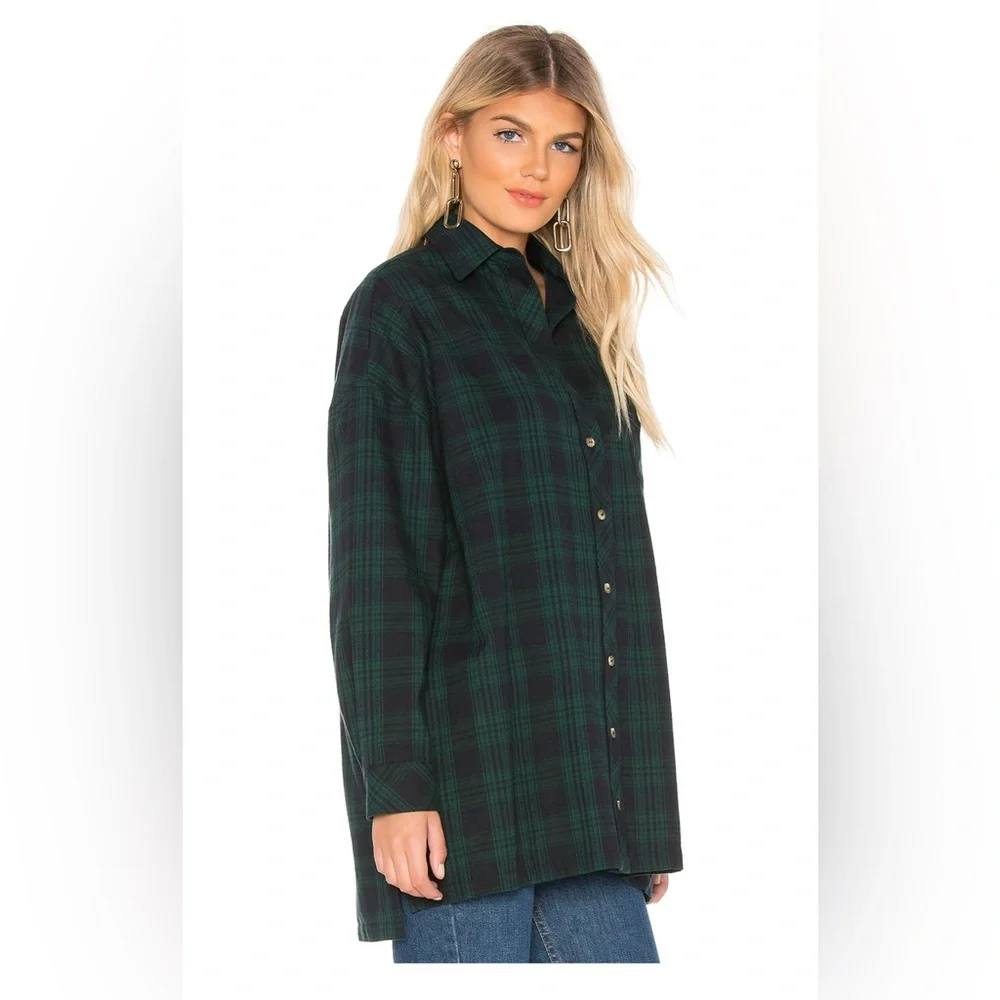 Superdown audriana oversized flannel - Picture 2 of 4